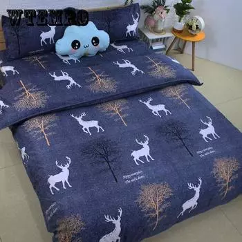 Кровать Три / Четырехспальный комплект кровати Одинарный Подушки Комплекты роскошного домашнего постельного белья Single