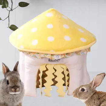 Кровать-убежище для морских свинок, спальный домик для кроликов, мелких животных для отдыха S