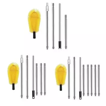 Кровельный инструмент Инструмент для чистки водосточных желобов с удлинителем Щетка для чистки водосточных желобов для уборки листьев и мусора StyleA