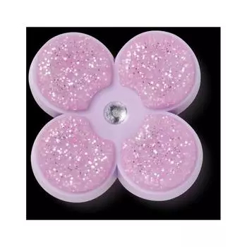 Крокс крошечный фиолетовый блестящий цветок Gibbitz 10014801 shuffle/one sizefree