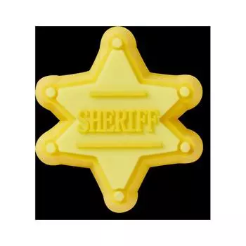 Крокс Миниатюрный значок шерифа Gibbitz 10013793 shuffle/one sizefree