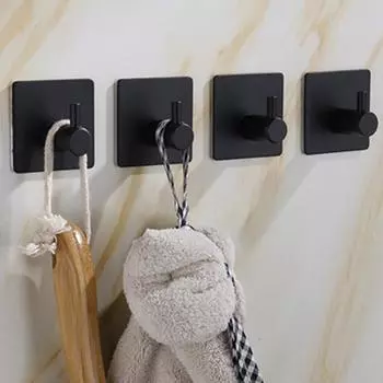 Крючки без проколов, прочные самоклеящиеся крючки для дверей, стен, вакуумные липкие крючки, вешалки для одежды, крючки, вешалки для полотенец, принадлежности для кухни и ванной комнаты