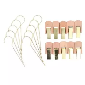 Крючки для белья с зажимом из промышленного цельного дерева, вращающиеся многофункциональные крючки для подвешивания