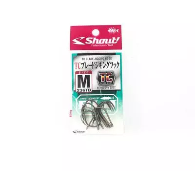 Крючки для джиггинга Shout 236TB TC Blade GS Размер M (1/0) (1100)