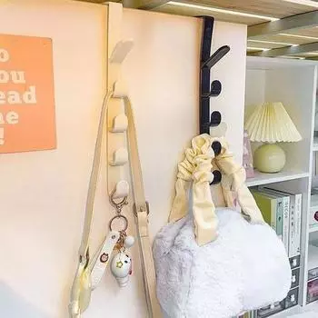 Крючки для гардероба в общежитии, шапки, одежда висит на стене за дверью без сверления отверстий, вешалки для одежды, вешалки