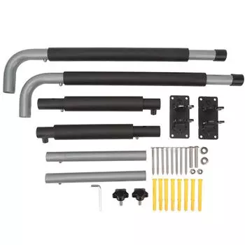 Крючки для хранения каяка, вешалка, телескопическая, ударопрочная, высокопрочная, для багажника на крышу автомобиля, настенное крепление, экономящее место, складная, для каноэ