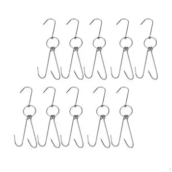 Крючки для мяса, обжарка утки, многофункциональные портативные принадлежности, подвесная коптильня для баранины, гриль-барбекю