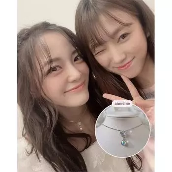 Крючки для полу-колье Dreamy Butterfly [Aimelbie] - Радуга (носят Ким Се Чжон, Стейси Се Ын, Айса, OH MY GIRL Джи Хо и т. д.)