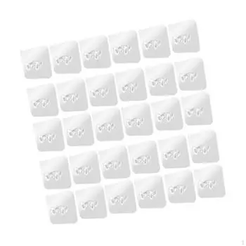 Крючки для ракеток для бадминтона, легкие стеллажи для экономии места на кухне 30pcs