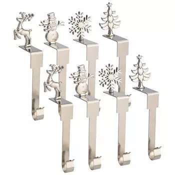 Крючки для рождественских чулок на каминной полке Держатели для рождественских чулок на каминной полке Deer
