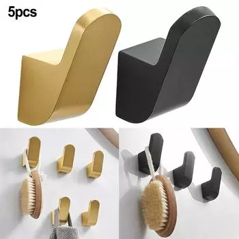 Крючки для творчества Крючок для полотенец Детали для хранения в гардеробе золотой