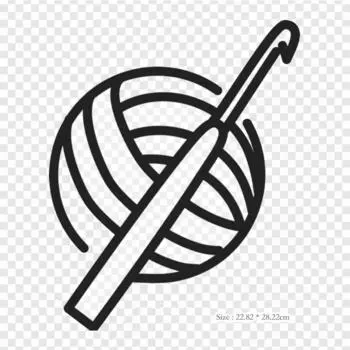 Крючки для вязания крючком, термопереносная печать, виниловые нашивки, наклейки для одежды, аппликации «сделай сам», моющиеся нашивки