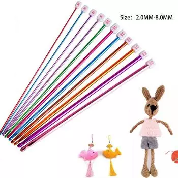 Крючки для вязания тунисские афганские афганские спицы 2.0mm