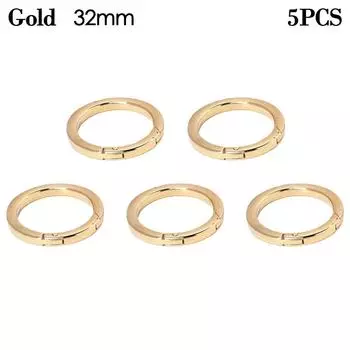 Крючки из цинкового сплава, застежка-застежка, карабин, кошельки, сумки, пружинные пряжки с уплотнительным кольцом, пряжка для ремня для сумки 19mm