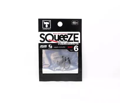 Крючки Jackall Squeeze Metal Guard Wacky, размер 6 (7496)