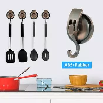 Крючки на присосках, прочные вакуумные крючки для душа, 15 фунтов, суперприсоски, многоразовые самоклеящиеся крючки для кухни, ванной комнаты, туалета