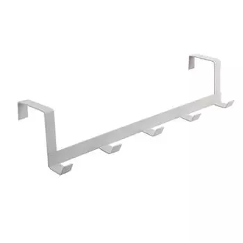 Крючки над дверью, 5 крючков, органайзер для дома, ванной комнаты, вешалка для одежды, пальто, шляпа, вешалка для полотенец, аксессуары для ванной комнаты и кухни