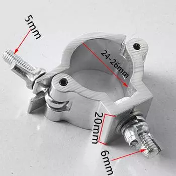 Крючки струбцины ферменной конструкции Dj светлых сцен этапа для зажимов пятна луча приведенных равного движущегося главного 18-21mm