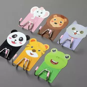 Крючок без дырокола, паста, крыльцо, кухня, ванная комната, отделка, креативное хранение, прочный бесшовный крючок чёрный