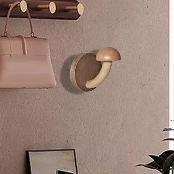 Крючок, Деревянная вешалка для задней двери, Крючок без перфоратора для кухни, двери,