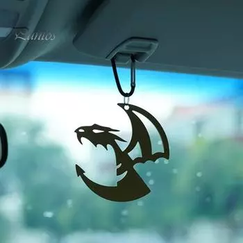 Крючок для благовоний Hollow Dragon, прочный, для кемпинга, пешего туризма, рыбалки, держатель для благовоний, металлический вешалка с карабином B хаки