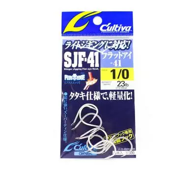 Крючок для джиггинга Owner SJF-41 TN Stinger, размер 1/0 (8979)
