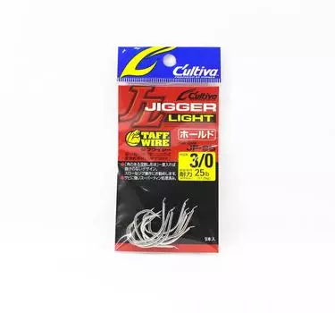 Крючок для джиггинга с легкой фиксацией Owner JF-25, размер 3/0 (9082)