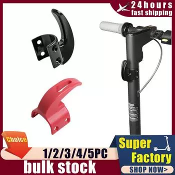 Крючок для хранения для электросамоката Ninebot MAX G30 G30D G2 G65, крючок для подвешивания скейтборда, сумки, аксессуары для когтей красный