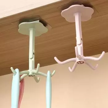 Крючок для хранения, липкий, простой в установке, прочный, современный, для ежедневного использования, вешалка для кухонной утвари с крючками, принадлежности для общежития