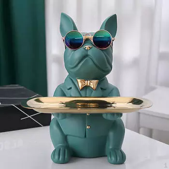 Крючок для хранения, полимерный держатель для ключей, лоток, органайзер для стола, подставка для украшения 19x20x23.5cm дубильная кора