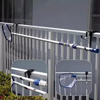 Крючок для хранения, регулируемая организация, водонепроницаемый, полезный шланг для бассейна, аксессуары для скиммера для бассейна, крючок для хранения, принадлежности для бассейна 1pc