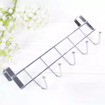 Крючок для хранения, высокопрочный, нержавеющий, органайзер для полотенец из нержавеющей стали, крючок для дома серебряный