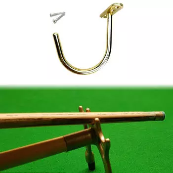 Крючок для кия для снукера, стержень для моста и стойка для шаров с винтами, металлический пул