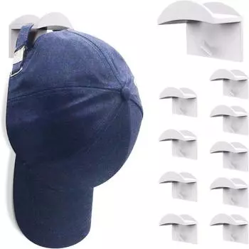 Крючок для крепления на вешалке для шляп в ванной комнате, бейсболки, полка, плавающая настенная полка, органайзер для хранения, вешалки для пальто, дома зелёный