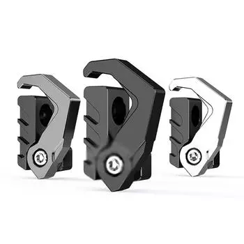 Крючок для мотоцикла Eagle Claw, прочный 6-миллиметровый винт, алюминиевый держатель для шлема мотоцикла, гаджета, перчаток, скутера, бутылки чёрный