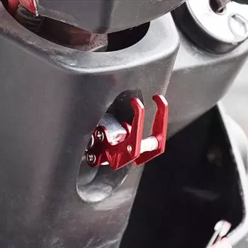 Крючок для мотоцикла Eagle Claw, вешалка, прочный 6 мм винт, алюминиевый мотоциклетный шлем, сумки, гаджет, перчатки, скутер, держатель для бутылки, 1 шт. чёрный