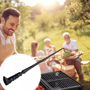 Крючок для мяса на гриле: крюк для гриля из нержавеющей стали L