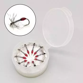 Крючок для нахлыста, крючок для насекомых, 10 шт., 14/16/18 #, приманка для искусственных насекомых S