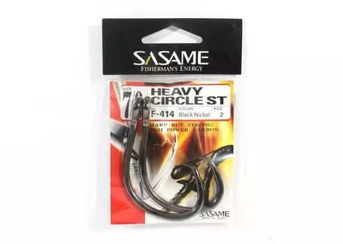 Крючок для наживки Sasame F-414 Heavy Circle ST, размер 7/0 (9480)