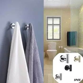 Крючок для одежды из нержавеющей стали 304 для ванной комнаты, крючок для одежды для кухни и ванной комнаты A