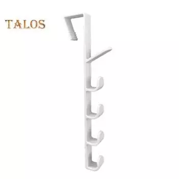 Крючок для одежды Прочный несущий шкаф для хранения вещей Простота установки Практичный крючок для одежды без проколов Товары для дома чёрный