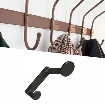 Крючок для одежды, вешалка, многоцелевой ключ, прочное водонепроницаемое настенное полотенце для кухонных сумок чёрный