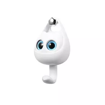 Крючок для пальто в виде милого мультяшного кота, не требующий пробивки, подмигивающий крючок One Size белый