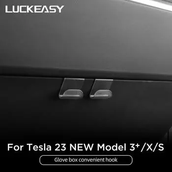 Крючок для перчаточного ящика автомобиля для Tesla Model 3 Highland Model X Model S 2025-2025 Модификация салона автомобиля Функциональные аксессуары