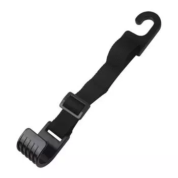 Крючок для подголовника автомобильного сиденья, крючок для вешалки для подголовника, вешалка для заднего сиденья автомобиля, органайзер для сиденья чёрный