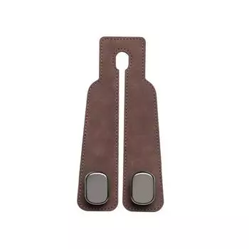 Крючок для подголовника автомобильного сиденья, универсальный держатель для телефона, замшевые крючки для подвешивания, аксессуары для салона автомобиля для Tesla Kia BMW Audi2024