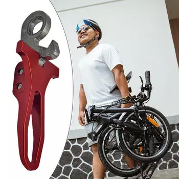 Крючок для подседельного штыря велосипеда для складных велосипедов Black