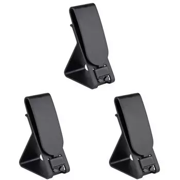 Крючок для подвешивания гарнитуры FE # Быстросъемный зажим для ремня (черный)