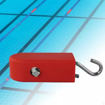 Крючок для поплавковой линии, веревка, крючок для бассейна из нержавеющей стали S-образной формы, для плавания