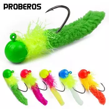 Крючок для приманки, крючок для мушки, крючок для джиг-вязания, крючок для мушки с перьями, крючок для куриных перьев, рыболовный крючок Lu Ya Bait, 5 шт./упаковка 4g (pack of 5)